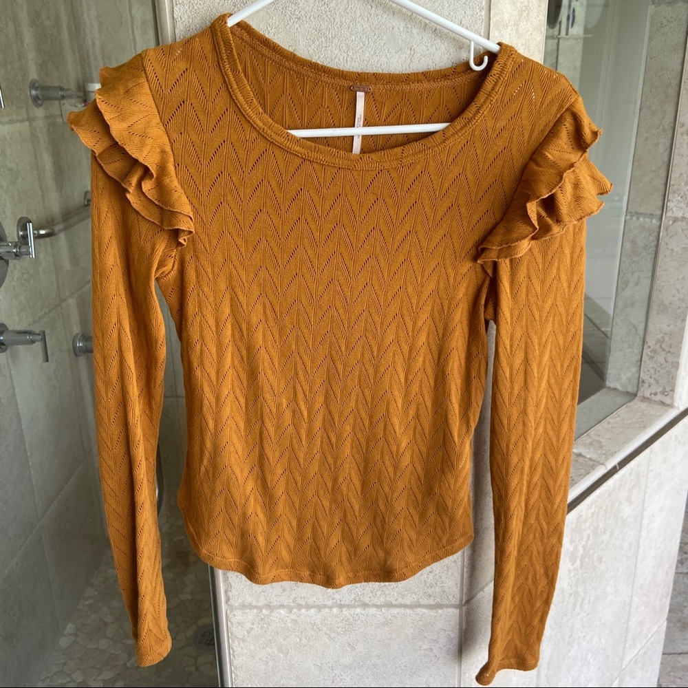 Free People long sleeve top